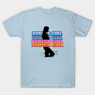 Surfer girl t-shirt designs T-Shirt